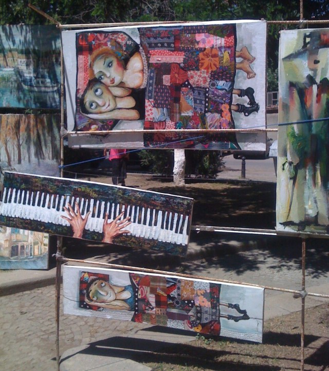 Tbilisi Outdoor Art Market - Modern Style