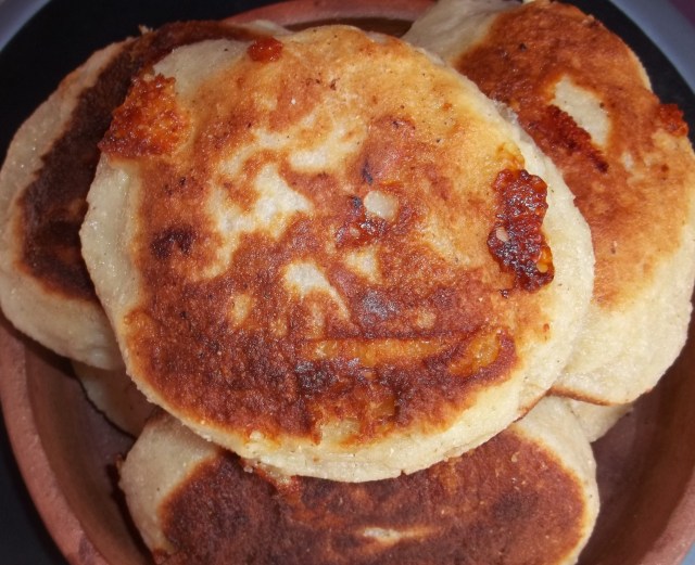 Recipe for Chvishtari (cornbread with cheese)