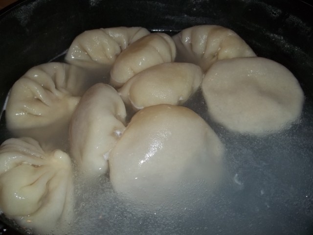 Cooking Khinkali