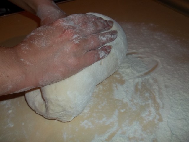 Folding Dough for Khinkali Recipe