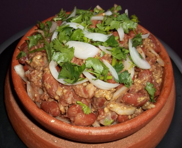 Lobio with Nuts Ready for Serving