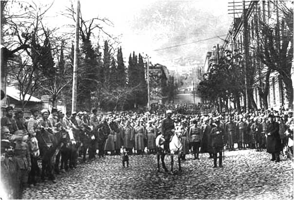 The 11th Red Army occupies Tbilisi 25 February 1921
