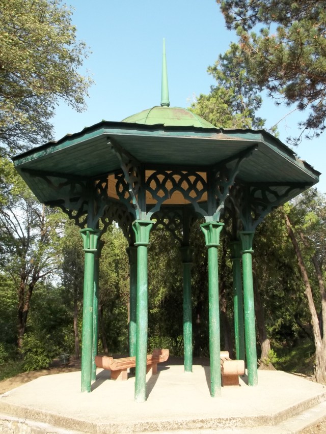 A Rest Area at the National Botanical Garden of Georgia in Tbilisi