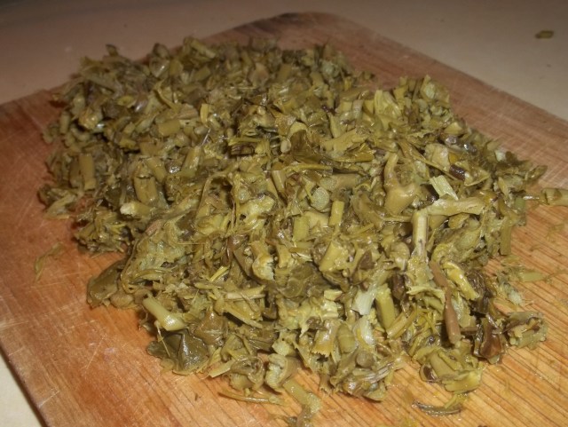 Chopped and Boiled Ekala