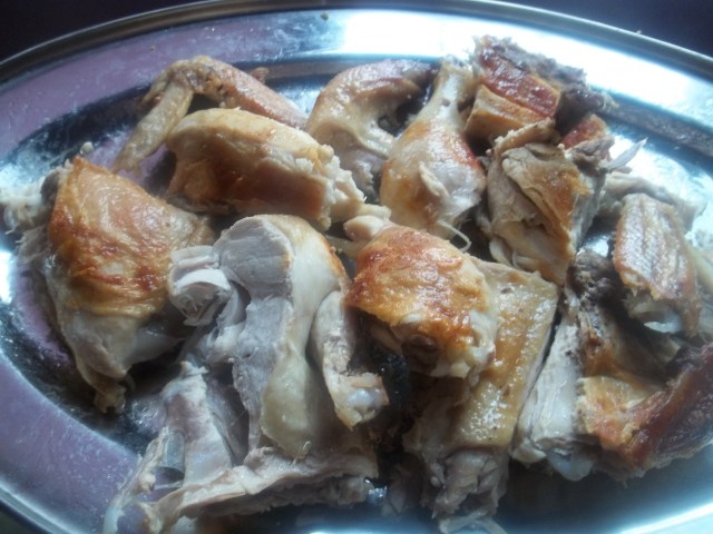 Fried Chicken Prepared for Racha Chicken Recipe