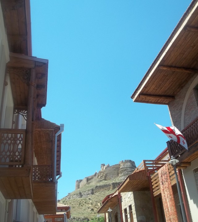 Gori Fortress Overlooking the Kartli Wine Festival - Copy