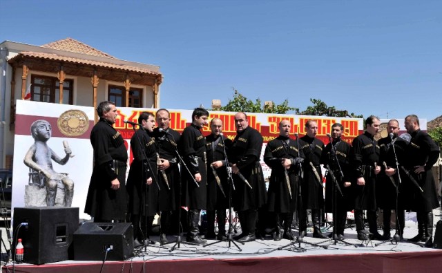 Singers at the Kartli Wine Festival