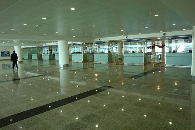 Tbilisi International Airport Arrivals Passport Control