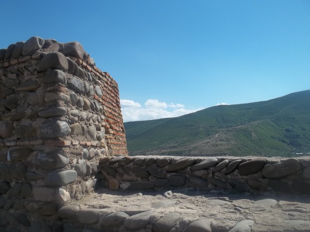 View of the Mountains from Gori Fortress