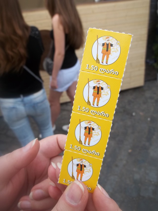 Beer Tokens at the Tbilisi Beer Festival 2013