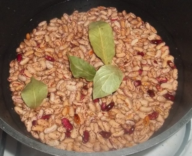 Boiling Lobio Beans