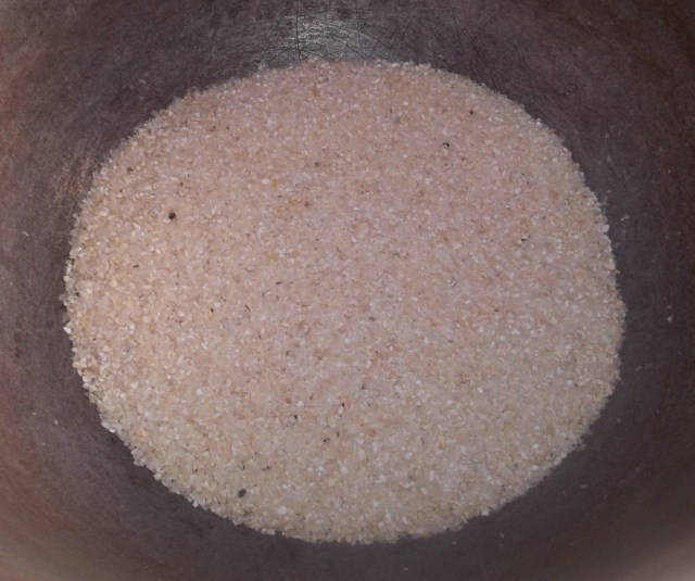 Course Cornmeal for Elarji Recipe