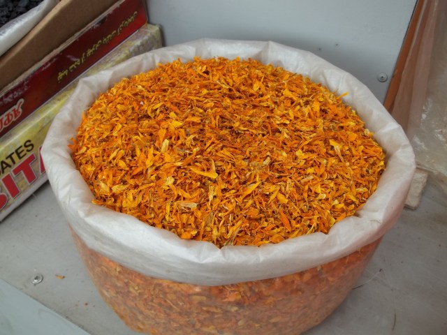 Dried Marigold Flower Petals