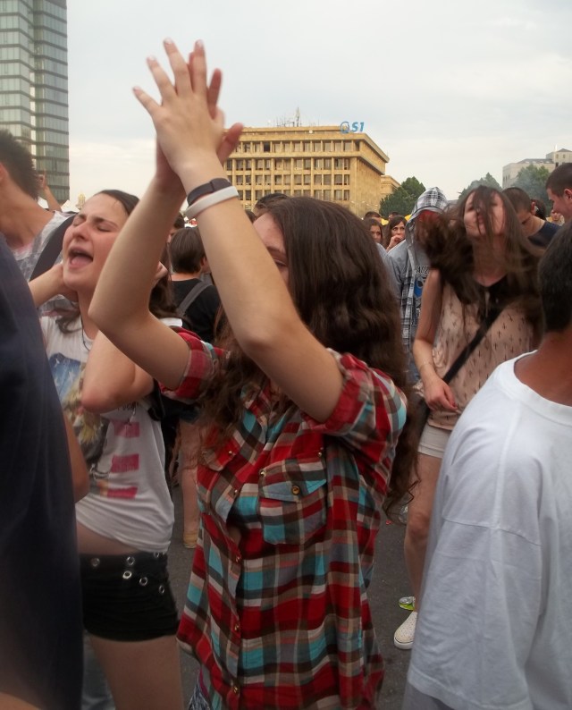 Enjoying the Music at the Tbilisi Beer Festival 2013