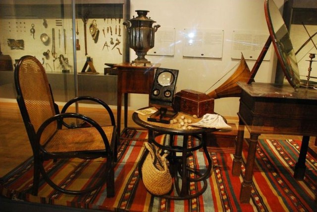 Exhibit at the Signagi Museum