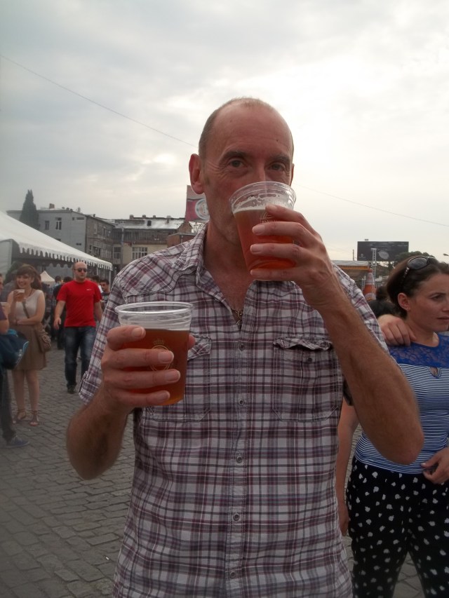Gaumarjos Georgia About at the 2013 Tbilisi Beer Festival