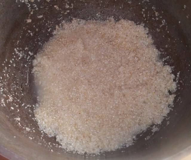 Rinsed Cornmeal for Elarji Recipe