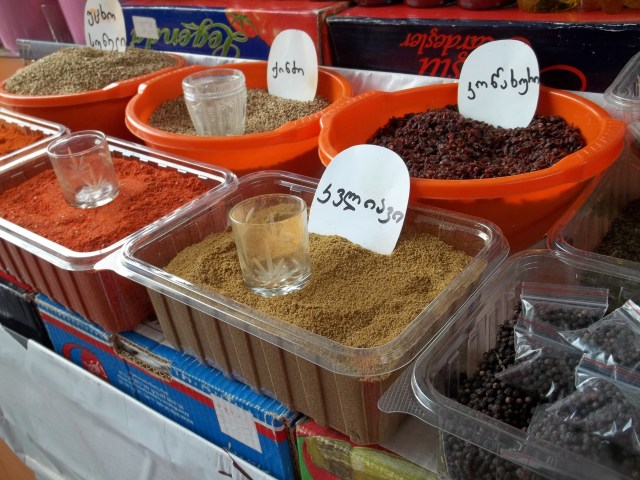 Spice in a Georgian Market