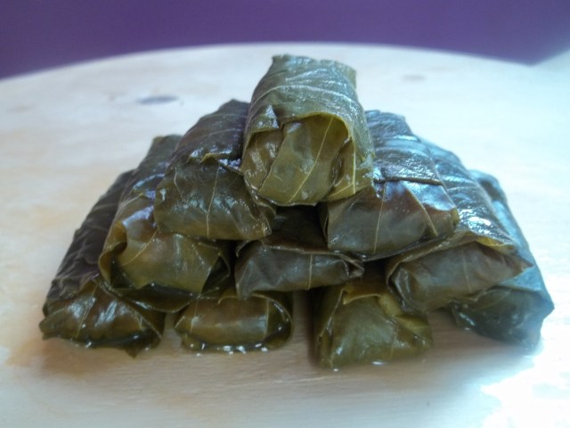 Stack of Tolma Ready for Cooking