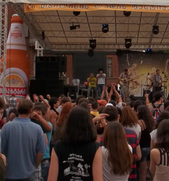 The Music Stage at the Tbilisi Beer Festival 2013 - Copy