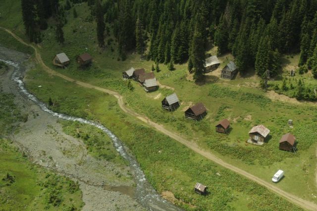 Aerial View of Bakhmaro