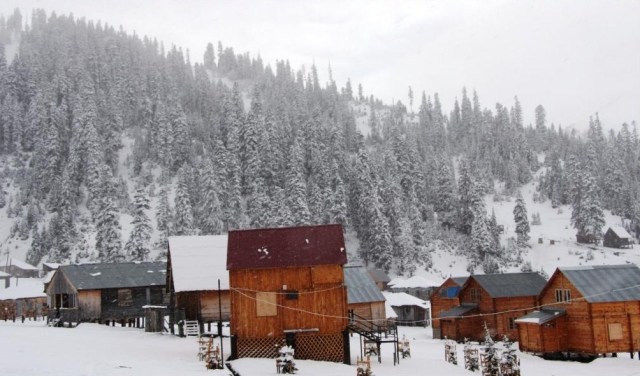 Bakhmaro Houses on Stilts