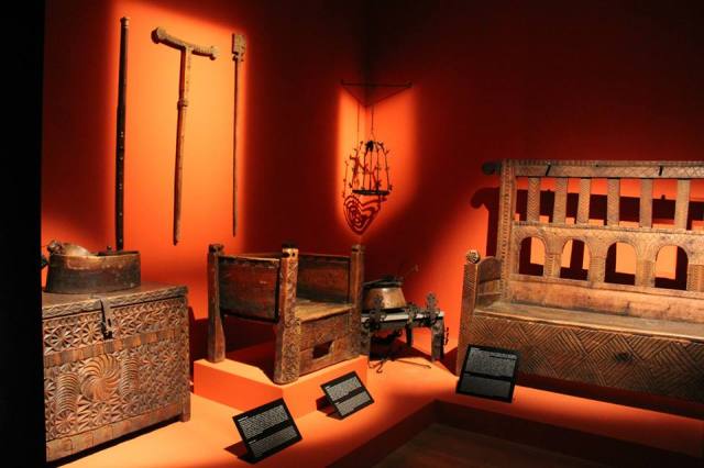 Display at the Svaneti Museum of History and Ethnography. Photo courtesy of the National Museum of Georgia.