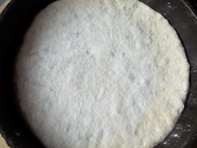 Filled Chakhragina Khachapuri Ready for Cooking
