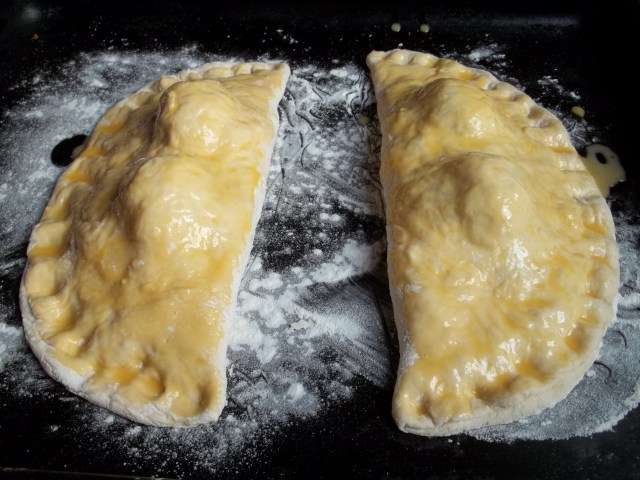 Glazed Gurian Khachapuri Ready for the Oven