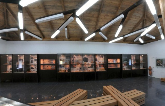 Interior of Museum at Gonio Fortress