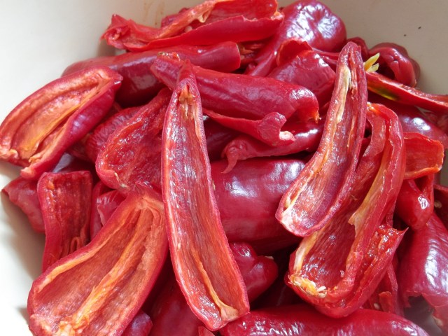 Red Peppers for Megrelian Ajika Recipe