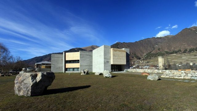 The Svaneti Museum of History and Ethnography in Mestia. Photo courtesy of the National Museum of Georgia.
