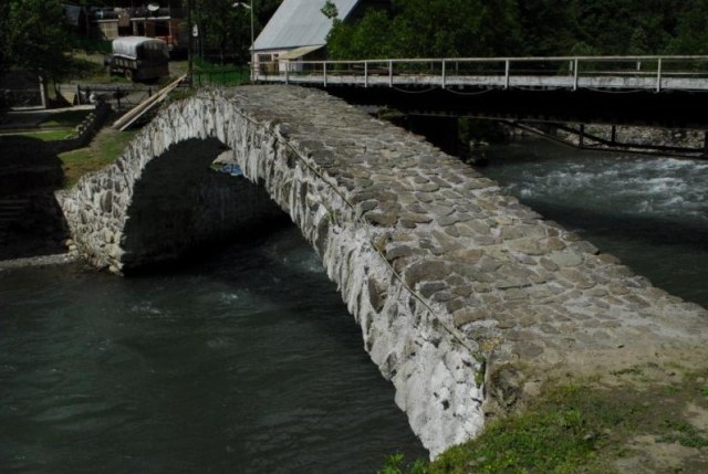 Tskhemlara Bridge in Khelvachauri District of Ajara