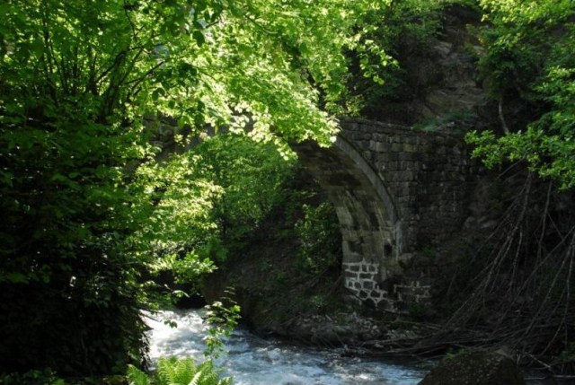 Tsoniarisi (Jaimela) Bridge in Keda District of Ajara