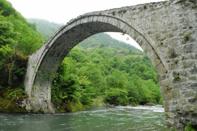 Varjanauli Bridge in Kobuleti District of Ajara