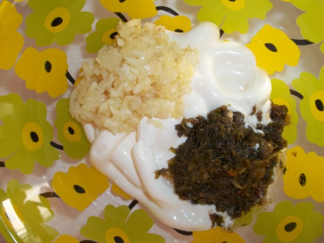 Chicken with Mushrooms and Green Ajika_6