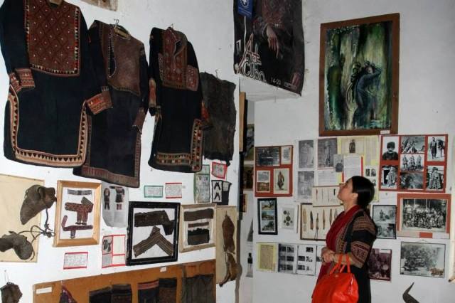 Display at the Khevsureti Ethnographic Museum_2