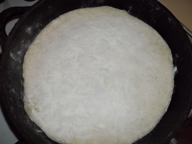 Khachapuri with Potato Ready for Cooking
