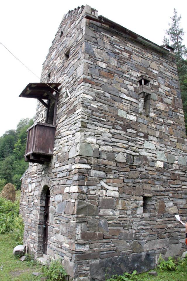 Khevsureti Ethnographic Museum in the village of Korsha