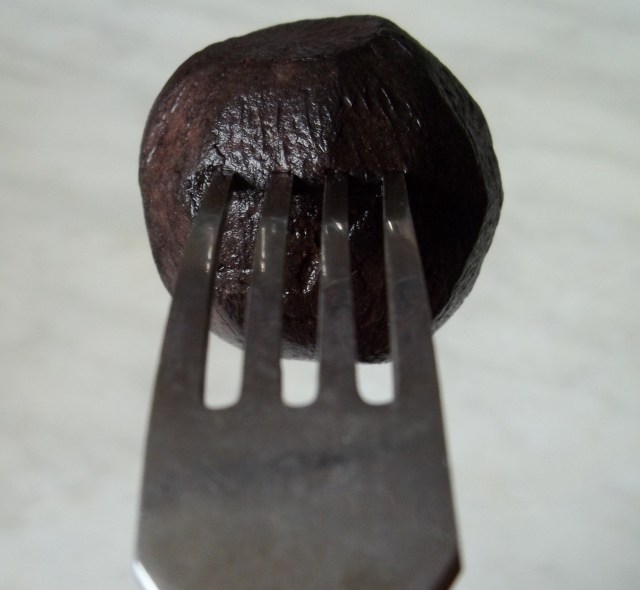 Pricking the Walnuts with a Fork