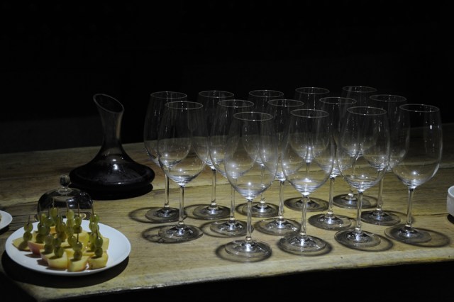 Wine degustation at the Winery Khareba Tourist Complex at Kvareli Gvirabi. Photo courtesy of Winery Khareba.