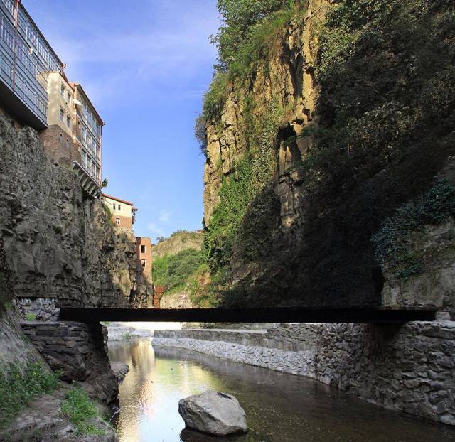 Leghvtakhevi, in the Bath District (Abanotubani) of Tbilisi's Old Town.  Photo courtesy of Tbilisi Government.