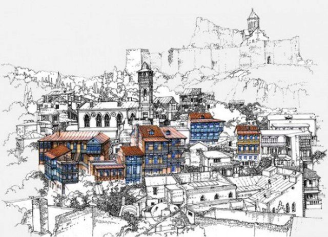 “New Life of Old Tbilisi”. Photo courtesy of Tbilisi Government.