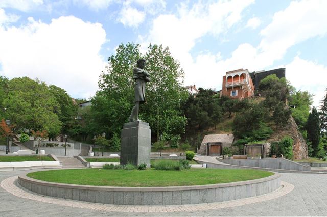Baratashvili Square in Tbilisi
