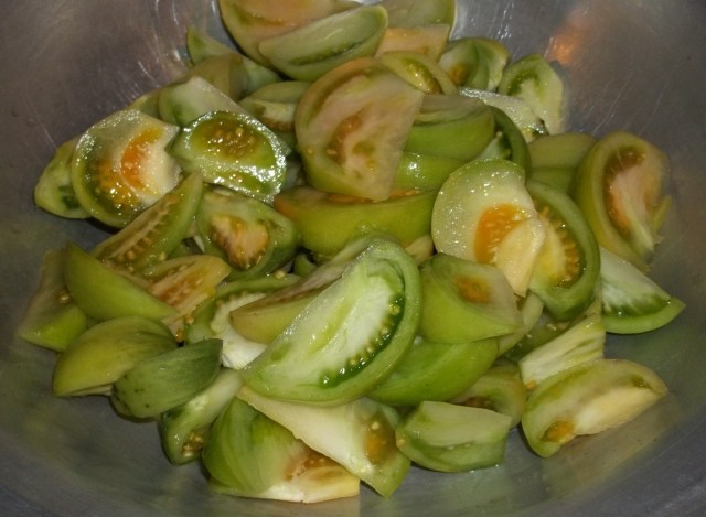 Chopped Green Tomatoes