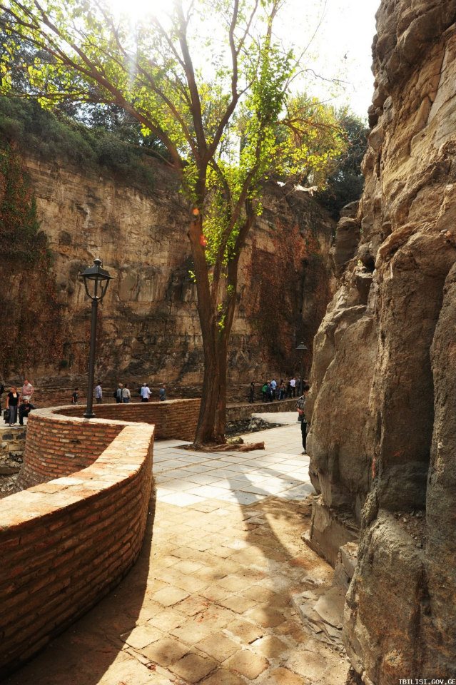 Leghvtakhevi, in the Bath District (Abanotubani) of Tbilisi's Old Town. Photo courtesy of Tbilisi Government.