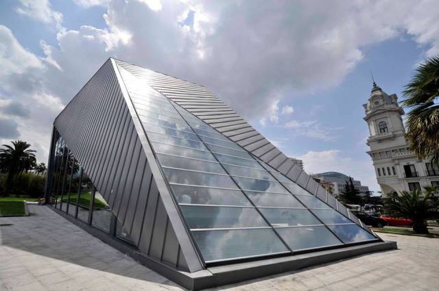 Lower Station of the Aerial Tramway in Batumi