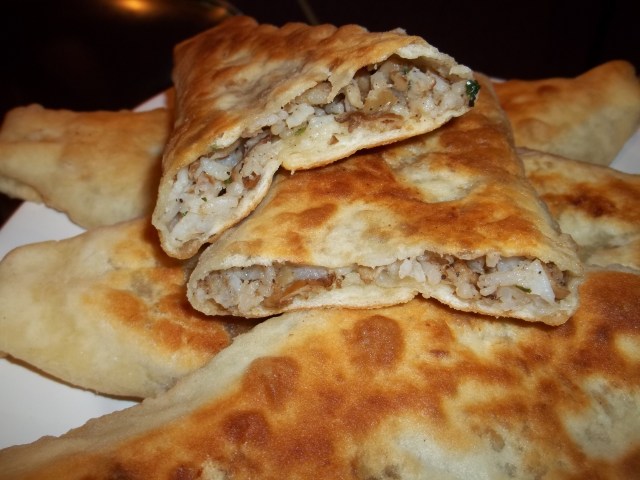 Oyster Mushroom Pastry Ready for Serving