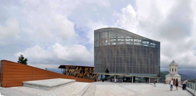The Upper Station of the Batumi Aerial Tramway