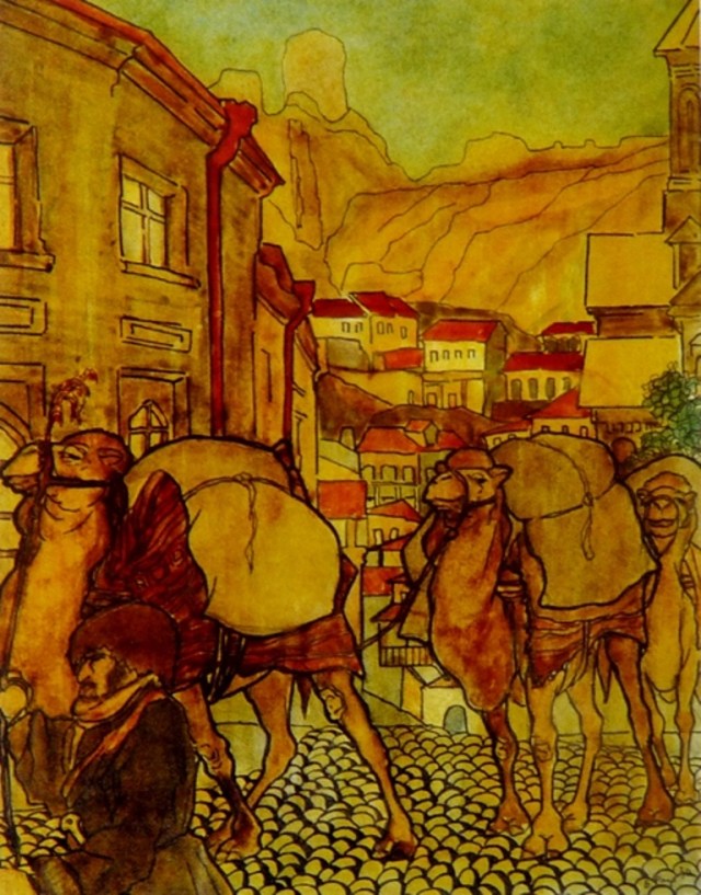 Borys Romanowski a Polish painter in Georgia_4